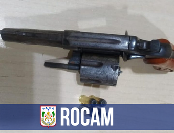 Em Capanema, PM prende 4 homens e apreende arma de fogo