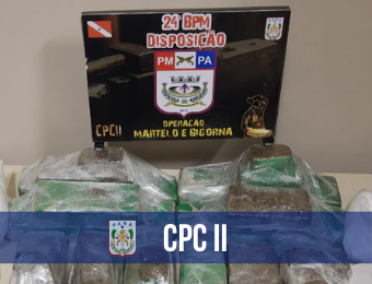 24º BPM apreende cerca de 11Kg de Maconha no Tapanã