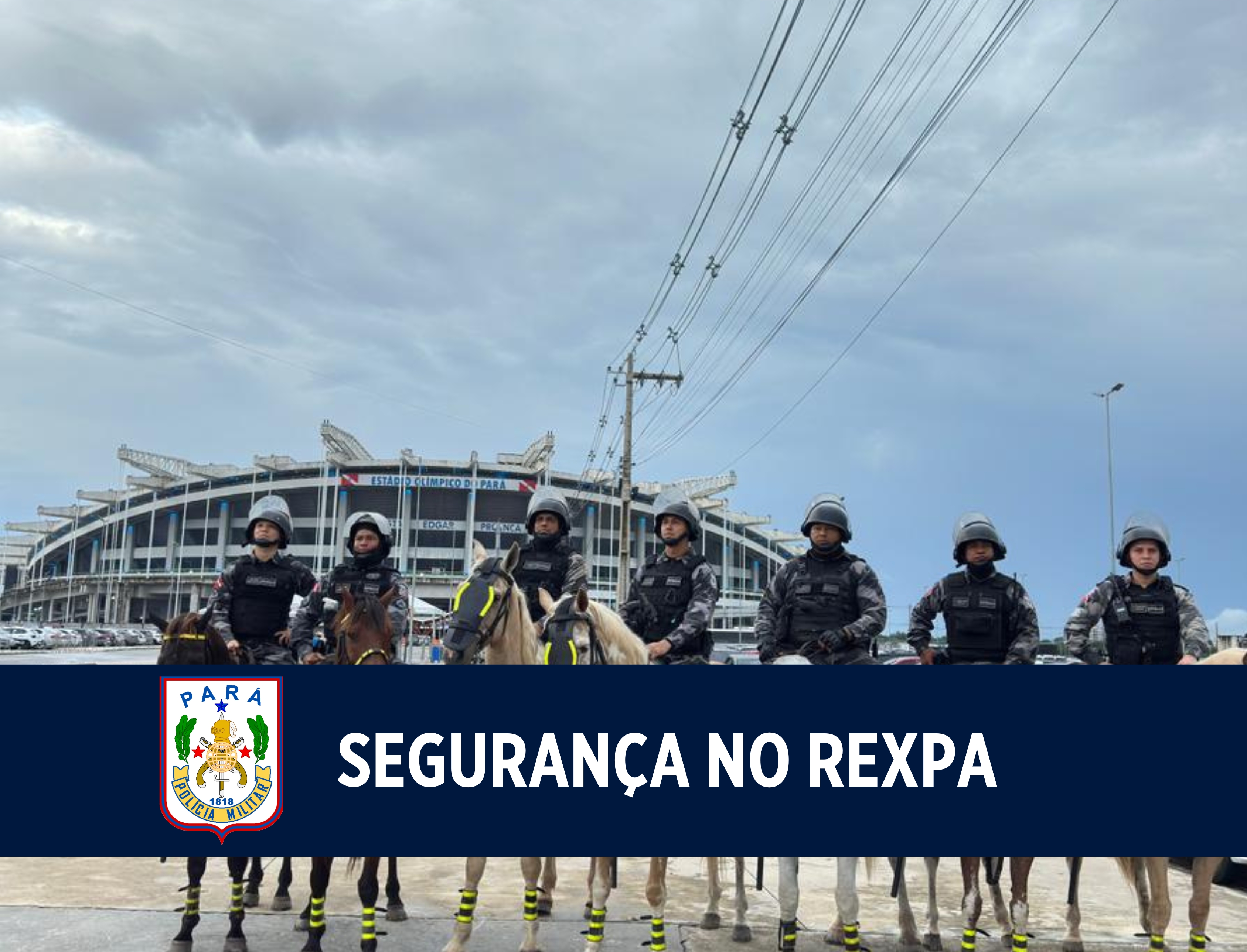 Polícia Militar intensifica ações de prevenção para garantir segurança no clássico Re-Pa em Belém