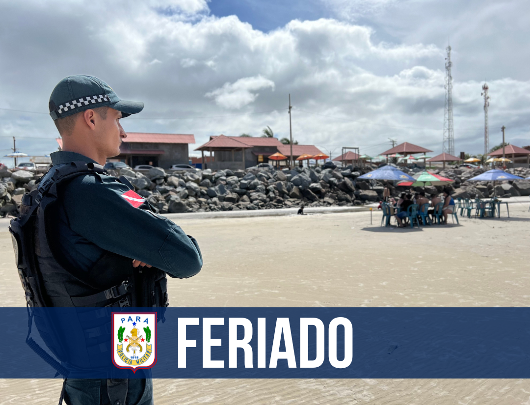 PM garante tranquilidade no feriado prolongado de Semana Santa, em Ajuruteua