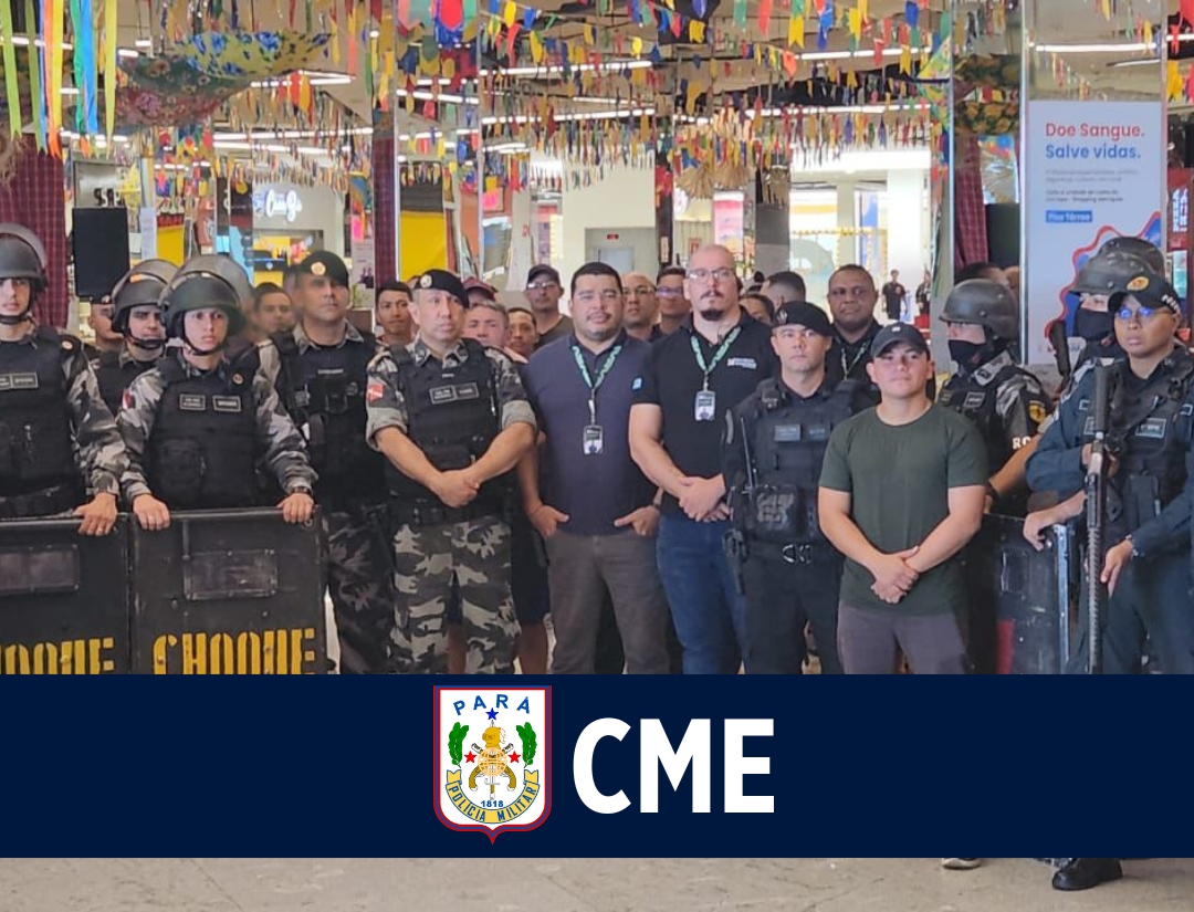 PM do Pará realiza simulação de emergência em shopping de Ananindeua com foco em segurança para a COP30