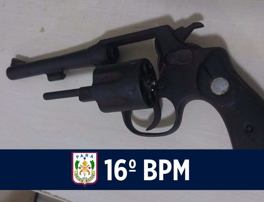 16° BPM prende suspeito de homicídio e apreende armas de fogo