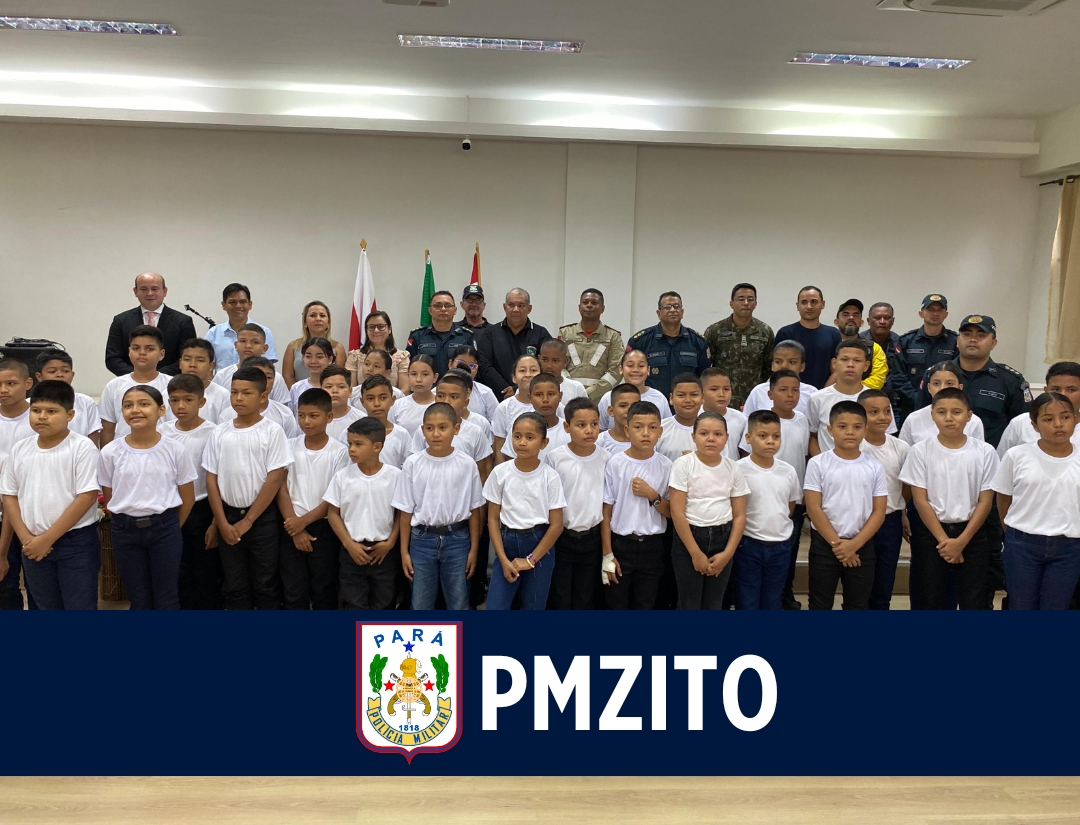 9º BPM promove aula inaugural do Programa PMzito no município de Breves