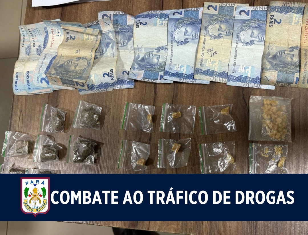 23º BPM intensifica ações e apreende drogas em Parauapebas