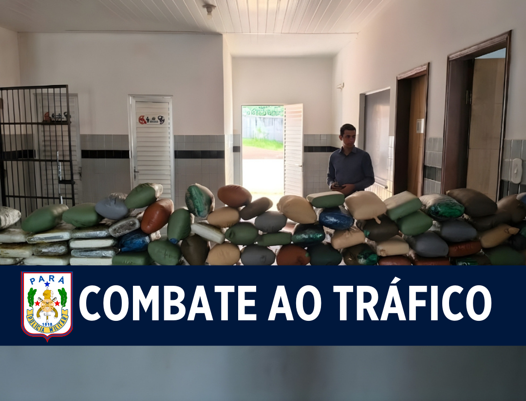 PMPA apreende mais de 110 quilos de drogas em Santarém