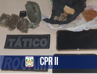 CPR II intensifica combate ao tráfico de drogas em Parauapebas