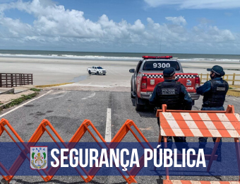 Segup bloqueia acesso de pessoas e carros às praias de Salinópolis