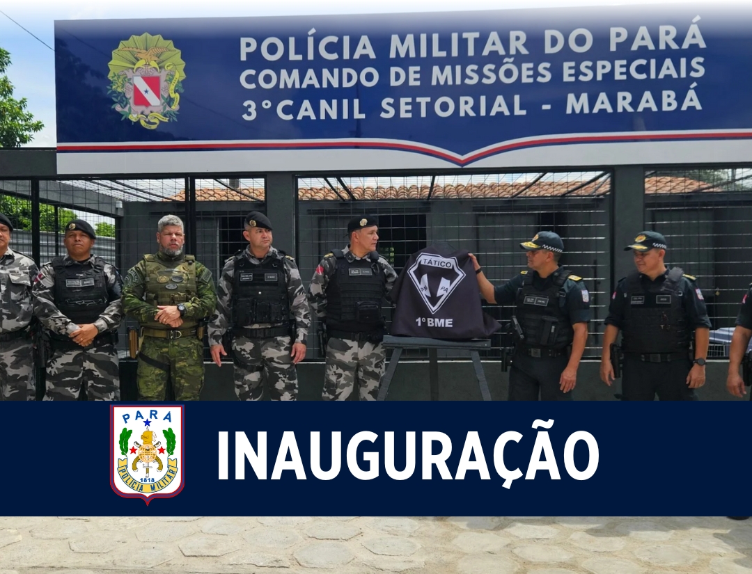 PMPA inaugura 3° Canil Setorial e amplia capacidade operacional em Marabá