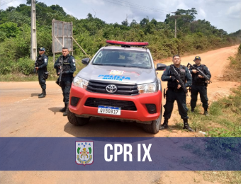 CPR IX intensifica policiamento na vila Santa Maria do Icatu