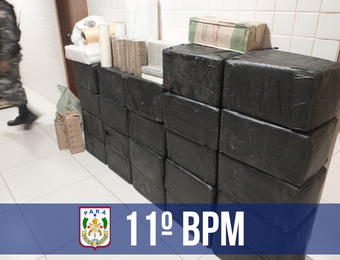 Ação da PM apreende 509 quilos de cocaína em Capanema