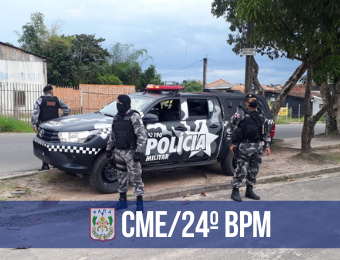 CME e 24º Batalhão intensificam ações no bairro do Tapanã 