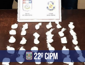 PM e PC prende dupla suspeita de tráfico de drogas em Portel