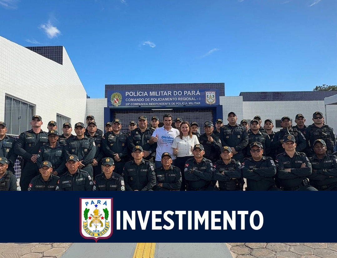 Governo do Pará entrega o primeiro quartel próprio da Polícia Militar em Óbidos