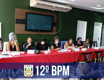 PM participa de palestra sobre violência doméstica, de gênero e racismo em Santa Izabel