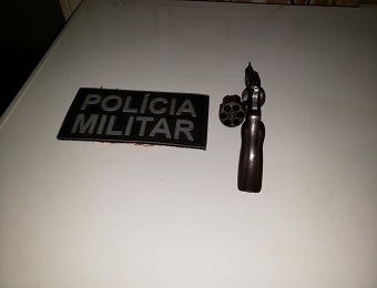 17ª CIPM apreende arma de fogo em Rurópolis