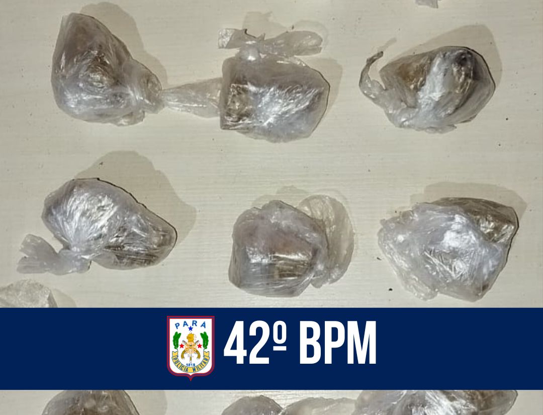 42º BPM apreende entorpecentes em Irituia