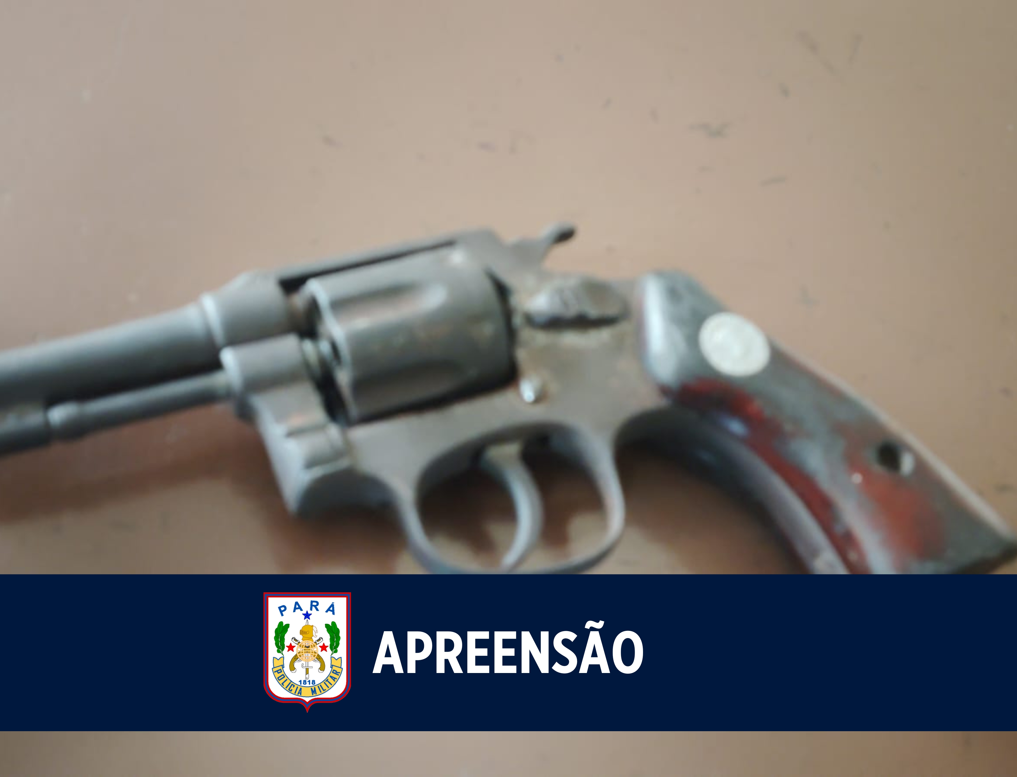 20° BPM frustra roubo em andamento e apreende arma de fogo em Belém