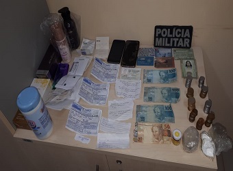 12ª CIPM prende suspeito de tráfico e apreende drogas em Oriximiná