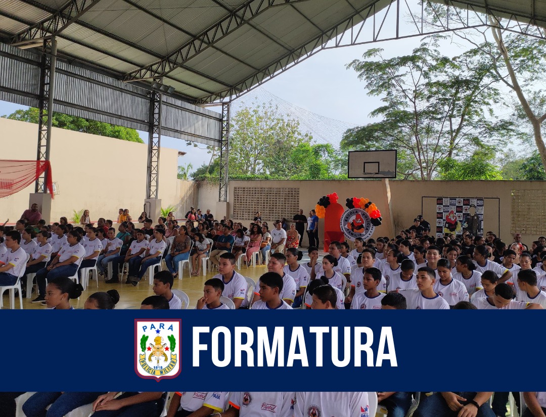 Proerd realiza formatura de 132 alunos em Abaetetuba