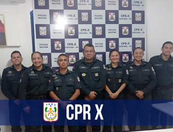 CPR X recebe 2º Polo de Identificação Policial Militar