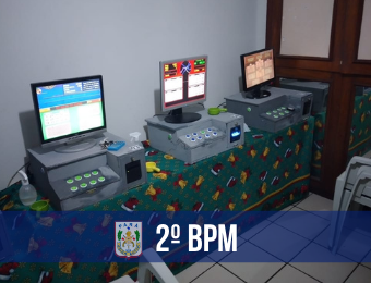 PM apreende 15 máquinas de jogos de azar em Belém