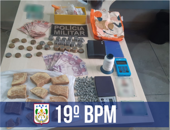 PM prende grupo por tráfico de drogas em Paragominas