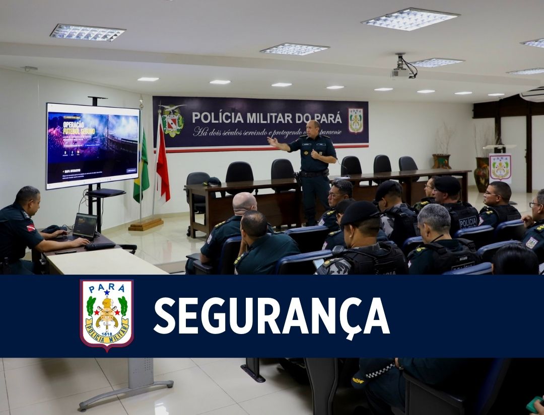 PM realiza reunião de alinhamento para segurança no Re-Pa