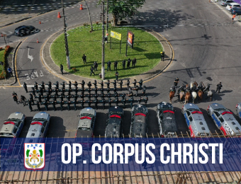 PM deflagra Operação Corpus Christi no interior e Região Metropolitana