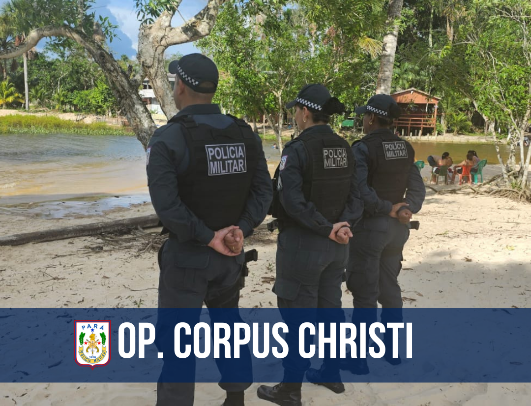 Barcarena recebe reforço policial durante o feriado de Corpus Christi