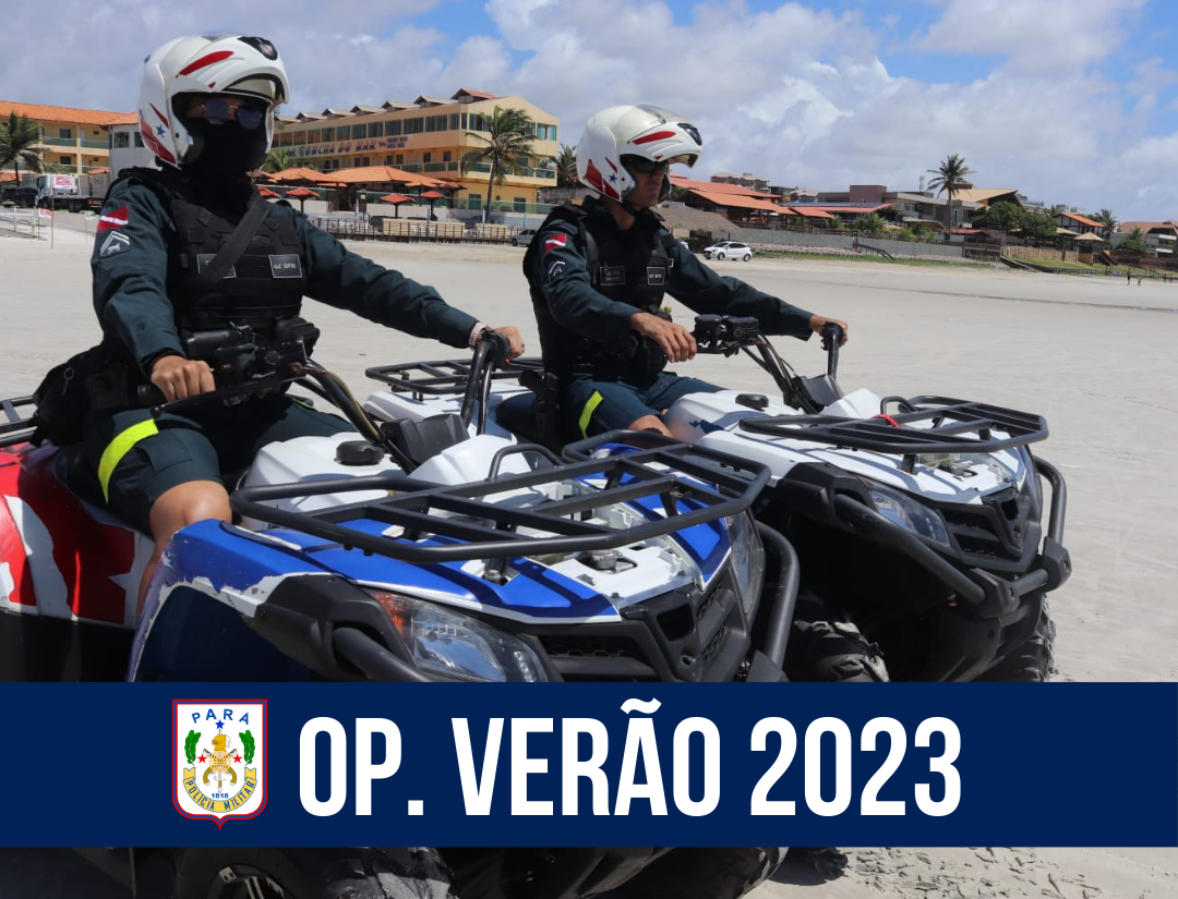 Quadriciclos contribuem para eficiência no policiamento na Praia do Atalaia em Salinópolis