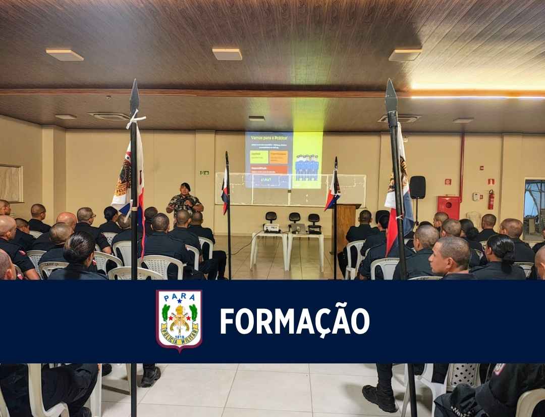 PM realiza instrução sobre IMPO para alunos do Curso de Formação de Praças