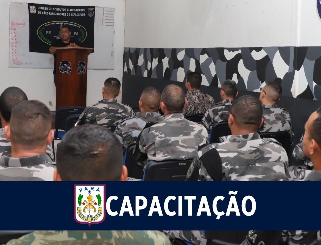 PMPA promove curso de cães farejadores para detecção de explosivos com foco na COP30