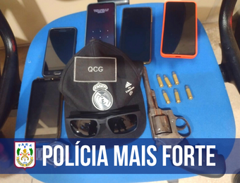 Operação Polícia Mais Forte resulta em prisão de homem após assalto a micro-ônibus