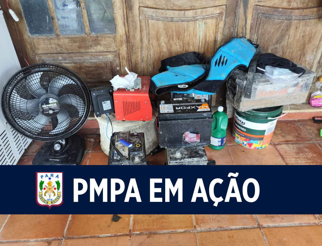 PMPA apreende equipamentos e localiza dupla procurada pela Interpol em Cachoeira do Arari