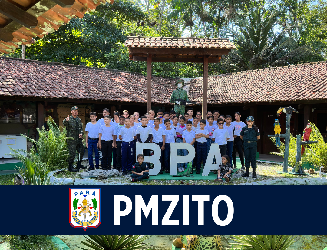 Alunos do Programa PMZITO do 6º BPM participam cerimônia de “troca de pele