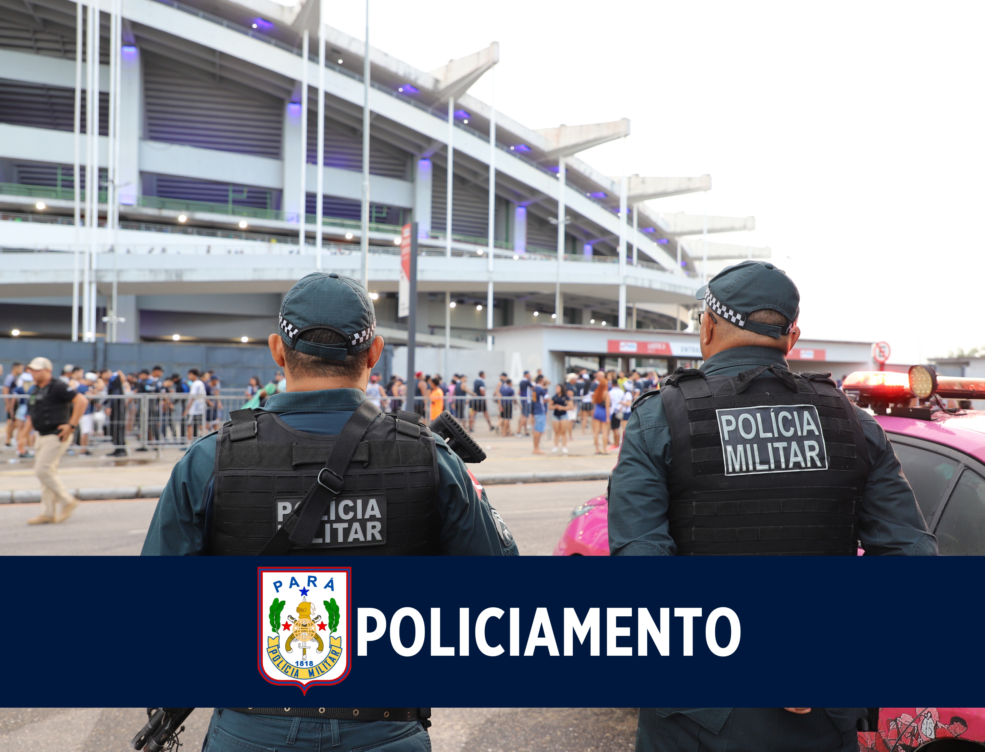 PM integra macro ações de segurança para o clássico Re-Pa no Mangueirão