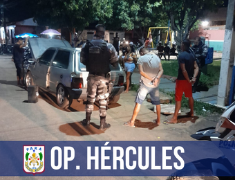 12º BPM realiza Operação “Hércules”