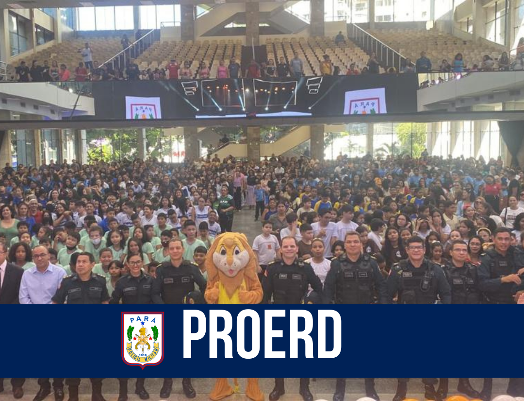 Cerca de 3 mil estudantes participam de formatura do PROERD