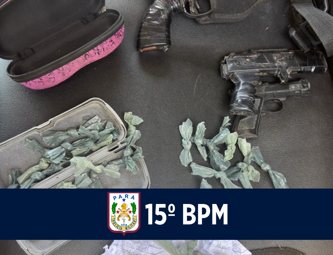 15º BPM recupera motocicleta furtada e apreende entorpecentes em Itaituba