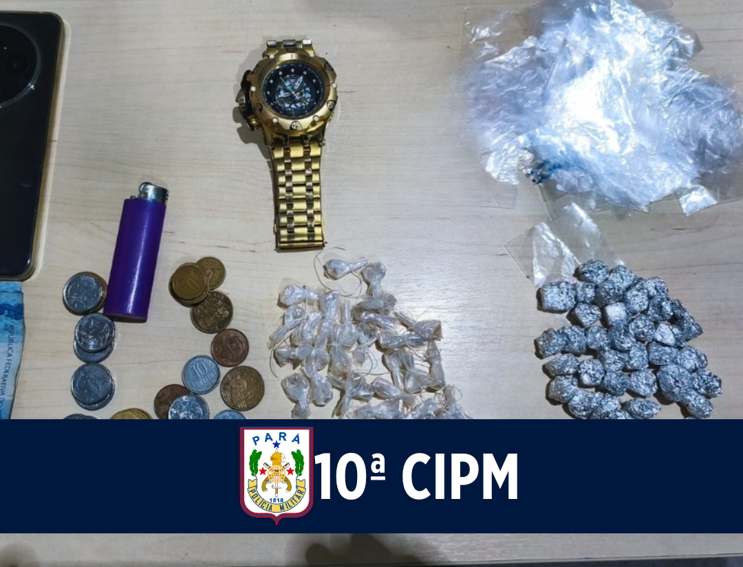 10ª CIPM combate o tráfico de drogas no município de Capitão Poço