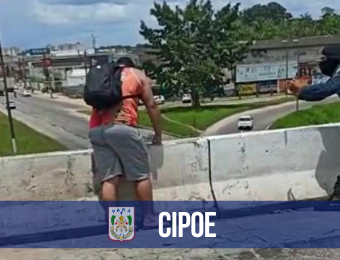 Militares da Cipoe evitam suicídio em Ananindeua