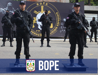 Bope realiza solenidade de formatura do III Coesp