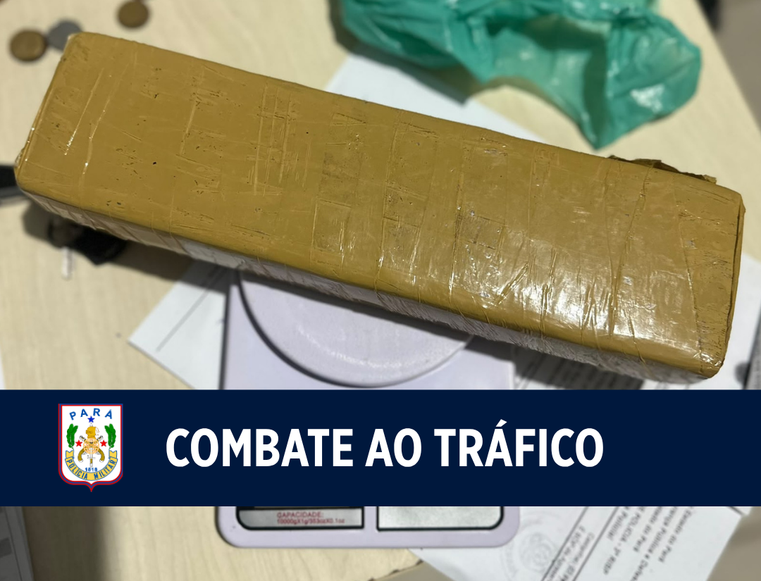 3º BME apreende quase um quilo de maconha em Castanhal