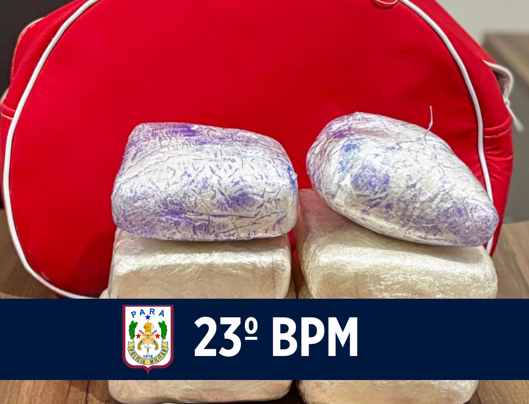 23° BPM prende dois suspeitos e apreende entorpecentes em Parauapebas