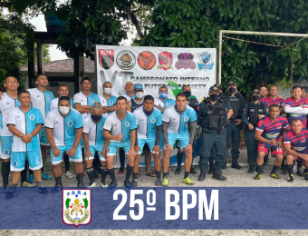 25° BPM dá início ao 6° campeonato de futebol society