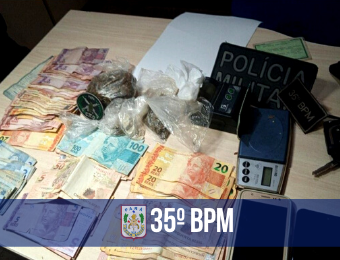 35° BPM intensifica o combate ao tráfico de drogas em Santarém 