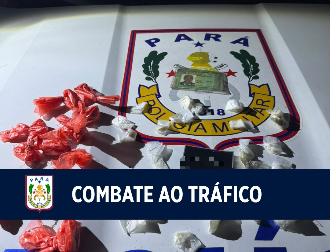 10º BPM apreende entorpecentes em Icoaraci