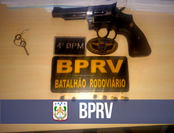Operação do BPRv apreende arma de fogo em Palestina do Pará