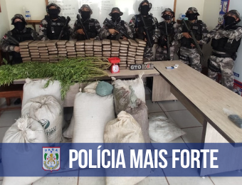 Polícia Militar intensifica ações de combate ao tráfico de entorpecentes