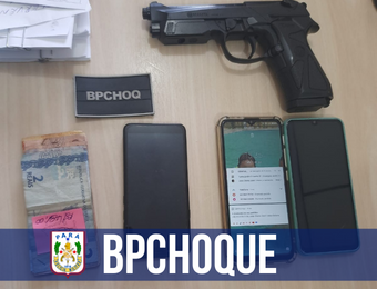 BPChoque impede tentativa de roubo em barbearia no centro de Belém